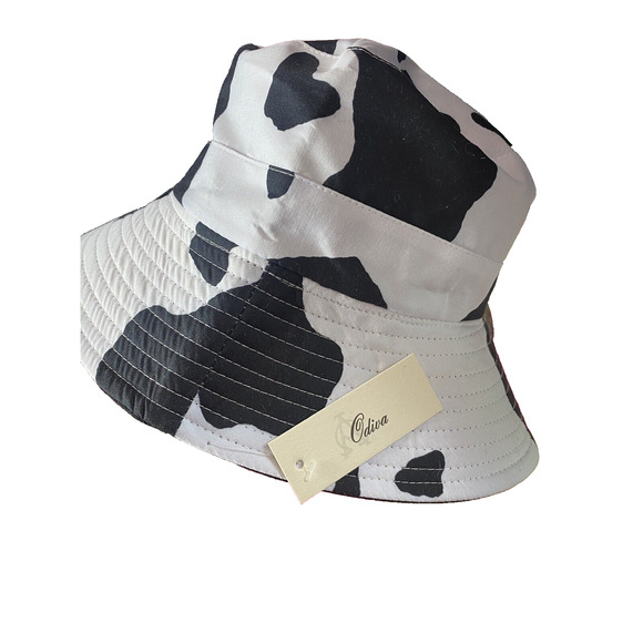 Reversible Animal Print Bucket Hat Unisex - One Size NWT - Picture 3 of 4
